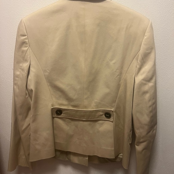 Vintage Escada Women's Beige Blazer Jacket - Picture 2 of 4